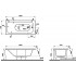 Ванна Vitra Optimum Neo 150x70 64560001000