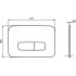 Панель смыва Ideal Standard ProSys Oleas M3 (хром) R0123AA