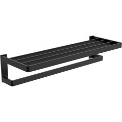 Полка для полотенца Abber Westen AA1758B (черный матовый)
