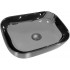 Умывальник Abber Rechteck AC2200GS (серебристый)