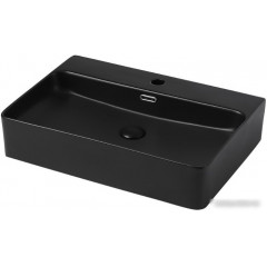 Умывальник Abber Rechteck AC2201MB (черный матовый)