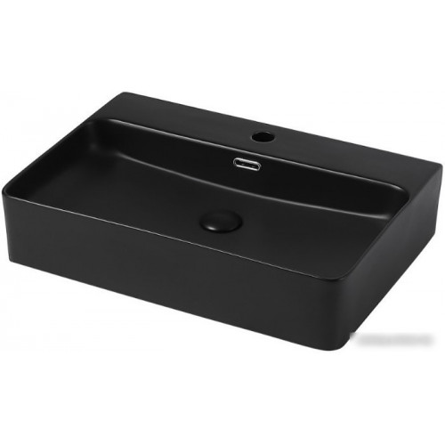 Умывальник Abber Rechteck AC2201MB (черный матовый)