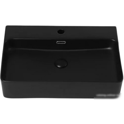 Умывальник Abber Rechteck AC2201MB (черный матовый)
