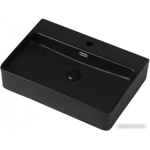 Умывальник Abber Rechteck AC2201MB (черный матовый)