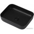 Умывальник Abber Rechteck AC2202MB (черный матовый)