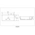Умывальник Abber Rechteck AC2204MBG (зеленый матовый)