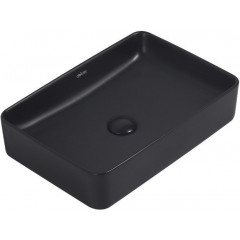 Умывальник Abber Rechteck AC2207MB (черный матовый)