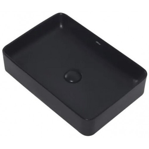 Умывальник Abber Rechteck AC2207MB (черный матовый)