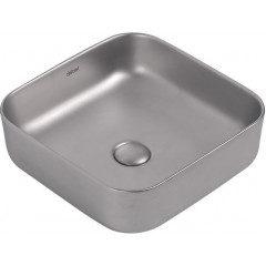 Умывальник Abber Rechteck AC2211MS (серебро матовый)