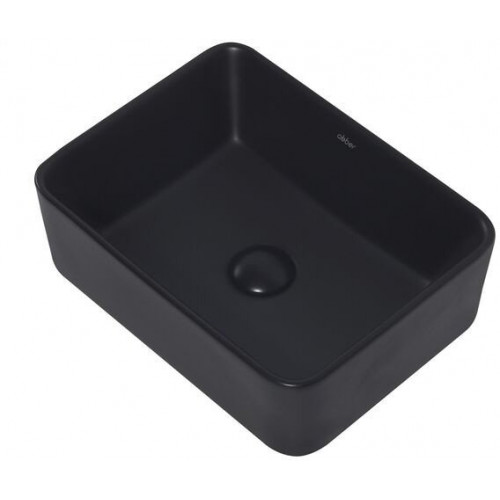 Умывальник Abber Rechteck AC2213MB (черный матовый)
