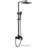 Душевая система Abber Wasserfall AF8616B (черный матовый)
