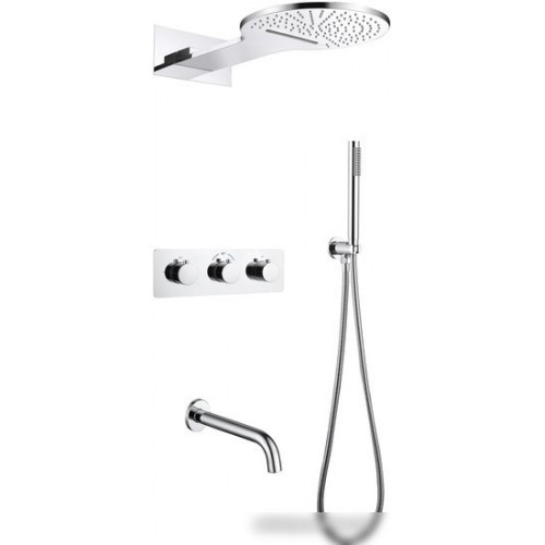 Душевая система Abber Wasser Kreis AF8150 (хром)