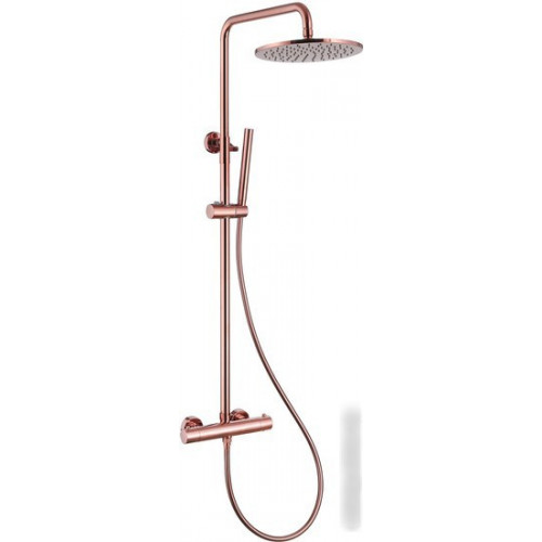 Душевая система Abber Wasser Kreis AF8160RG (розовое золото)