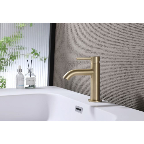 Смеситель Abber Wasser Kreis AF8110G (золото матовое)