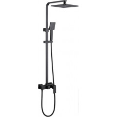 Душевая система Abber Daheim AF8220B (черный матовый)