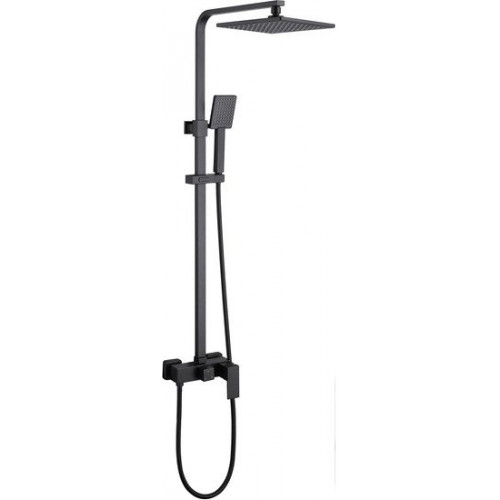 Душевая система Abber Daheim AF8220B (черный матовый)