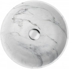 Умывальник Omoikiri Hitomi-WH (Natceramic/marble)