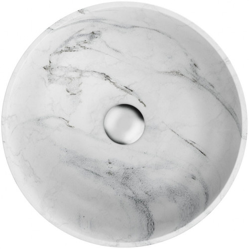 Умывальник Omoikiri Hitomi-WH (Natceramic/marble)