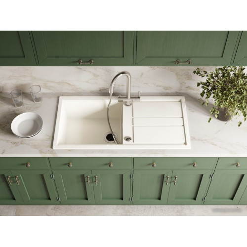 Смеситель Omoikiri Akita-S RG (royal green)