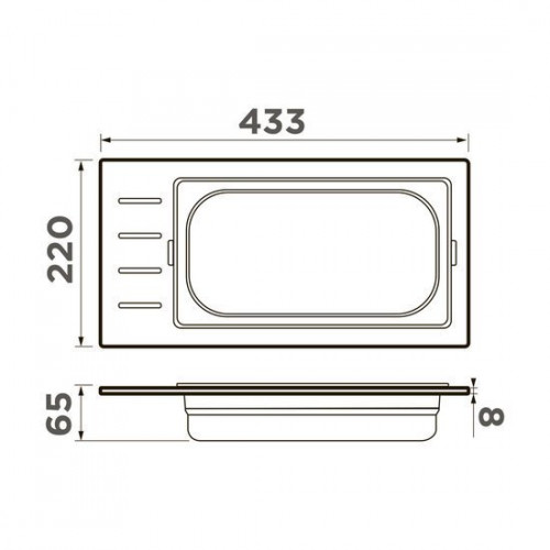 Коландер Omoikiri DC-01-1 LG 4999039