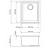 Кухонная мойка Omoikiri Bosen 38-U-BL (4993157)
