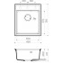Кухонная мойка Omoikiri Daisen 42-BL 4993606