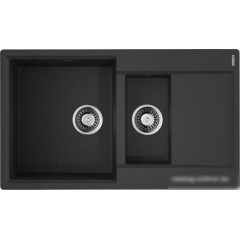 Кухонная мойка Omoikiri Daisen 86-2-BL (черный)