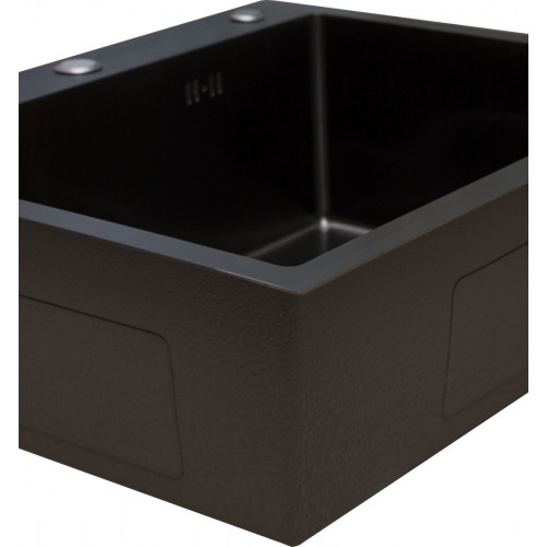 Кухонная мойка Blantek FS-5848B Nano black ECO (+501F40-B)