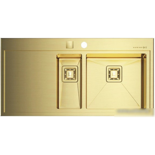 Кухонная мойка Omoikiri Akisame 100-2-LG-R (4993040)