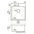 Кухонная мойка Omoikiri Akisame 46 GB