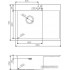 Кухонная мойка Omoikiri Akisame 65-IN-L 4973058