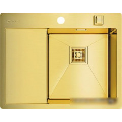 Кухонная мойка Omoikiri Akisame 65-LG-R [4993084]