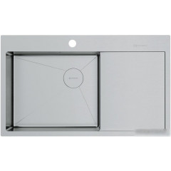 Кухонная мойка Omoikiri Akisame 86 Side IN-L 4997031 (нержавеющая сталь)