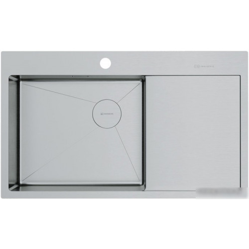 Кухонная мойка Omoikiri Akisame 86 Side IN-L 4997031 (нержавеющая сталь)