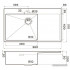 Кухонная мойка Omoikiri Akisame 86 Side IN-L 4997031 (нержавеющая сталь)