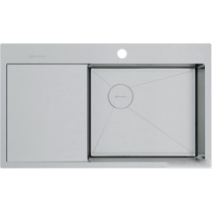 Кухонная мойка Omoikiri Akisame 86 Side IN-R 4997042 (нержавеющая сталь)
