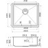 Кухонная мойка Omoikiri Kasen 49-16 INT LG (светлое золото)