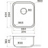 Кухонная мойка Omoikiri Omi 38-U/I-IN 4997435 (нержавеющая сталь)