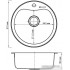 Кухонная мойка Omoikiri Saroma 51-1-IN (4993007)