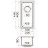 Кухонная мойка Omoikiri Tadzava 22-U/I Ultra 15 IN (нержавеющая сталь)