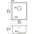 Кухонная мойка Omoikiri Tadzava 39-U/I-LG 4993262 (светлое золото)