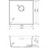 Кухонная мойка Omoikiri Tadzava 44-U Quadro IN