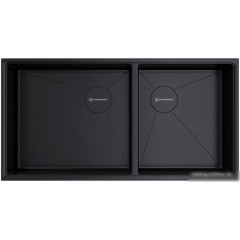 Кухонная мойка Omoikiri Taki 85-2-LB-U/IF Side GB (графит)
