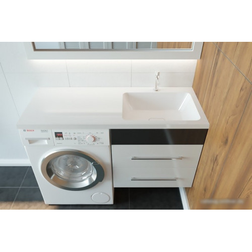 Умывальник Madera Kamilla 120х48 (правый)