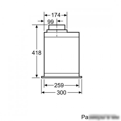 Кухонная вытяжка NEFF D57ML66N1
