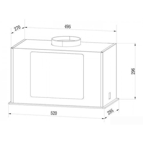 Кухонная вытяжка Weissgauff Aura 850 WH