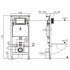 Унитаз WeltWasser Amberg 506+Kehlbach 004 GL-WT+Amberg RD-BL