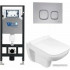 Унитаз WeltWasser Amberg 506+Kehlbach 004 GL-WT+Amberg RD-CR