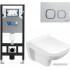 Унитаз WeltWasser Amberg 506+Kehlbach 004 GL-WT+Amberg RD-WT
