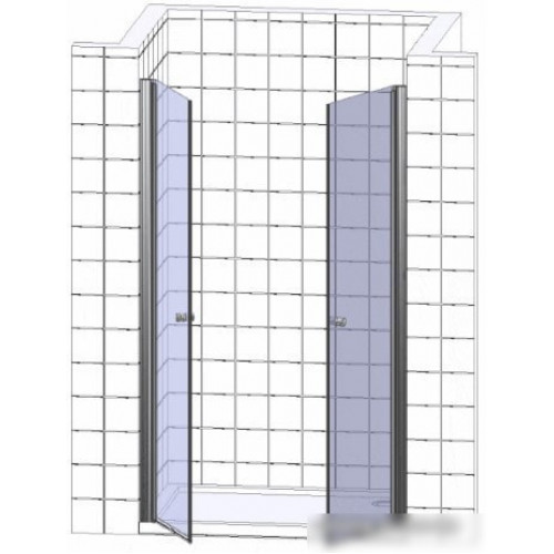Душевая дверь WeltWasser WW600 600K2-90